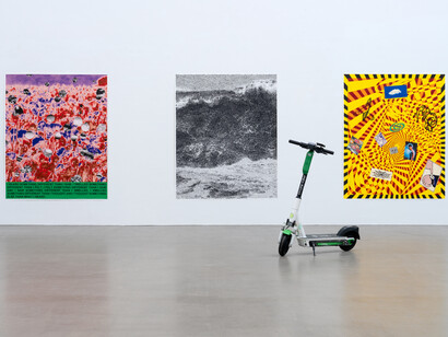 Martin Gross, Morning after the night before, exhibition view. Courtesy of Galerie Eigen + Art