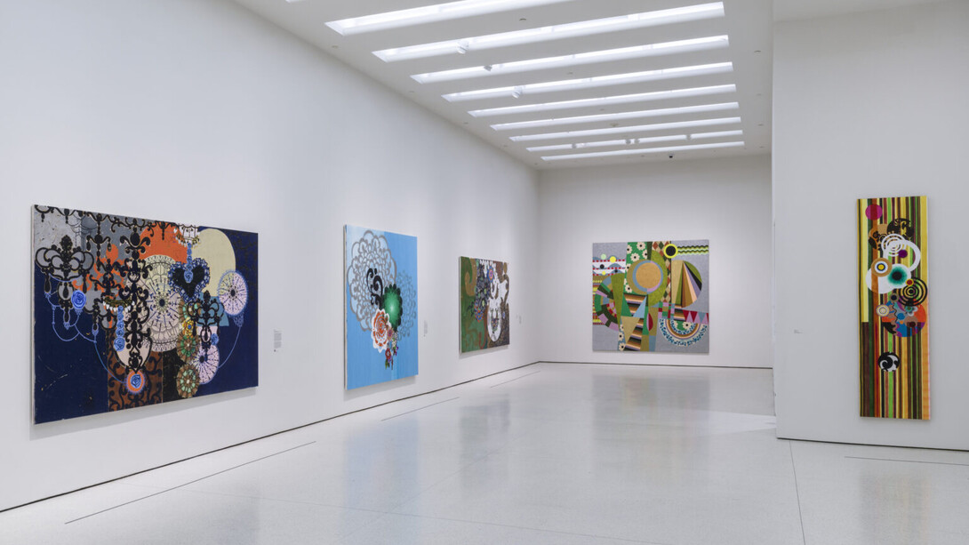 Beatriz Milhazes, Rigor and beauty, exhibition view. Courtesy of Guggenheim Museum