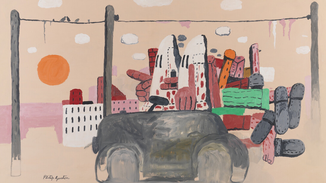 Philip Guston, Aube (détail), 1970. Avec l'aimable autorisation du Musée Picasso
