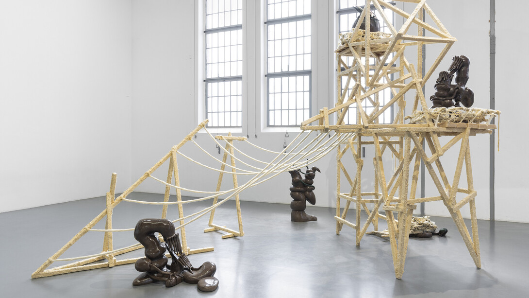 Various artists, 15th edition of the EDP Foundation New Artists Award, exhibition view. Courtesy of MAAT