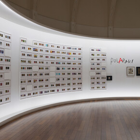 Araki Nobuyoshi, Polaraki, exhibition view. Courtesy of Musée Guimet