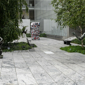 Various artists, Oasis in the city, exhibition view. Courtesy of MoMA