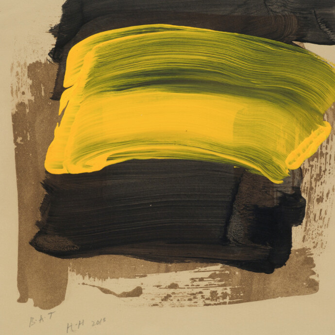 Howard Hodgkin. Courtesy of Galería Pilar Serra