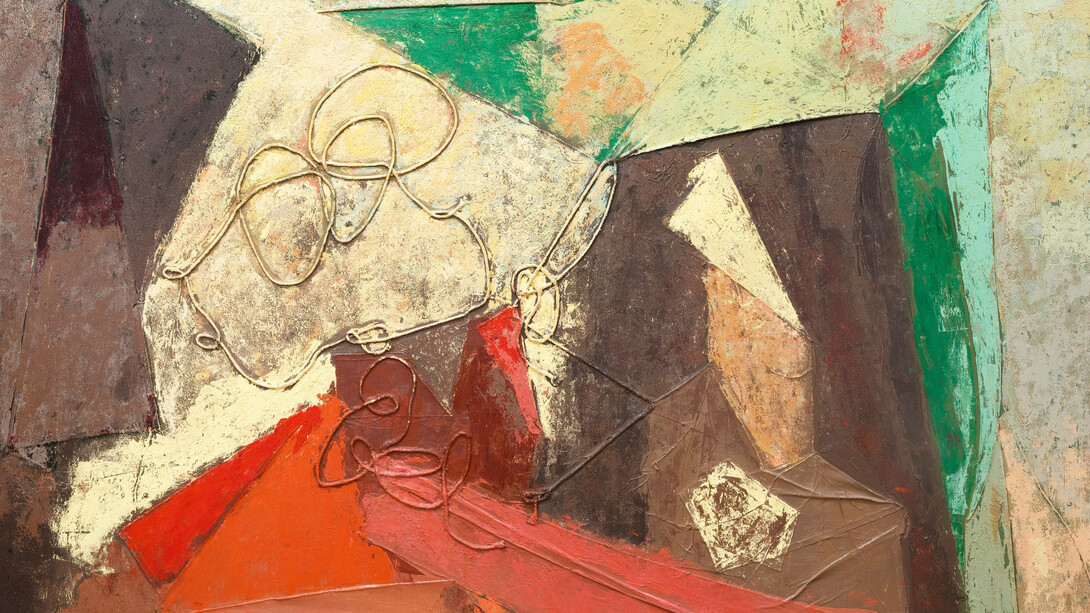 Joe Overstreet, Untitled, 1990. Courtesy of Eric Firestone Gallery