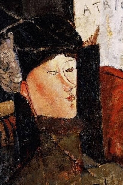 Amedeo Modigliani, "Ritratto di Beatrice Hastings", 1916
