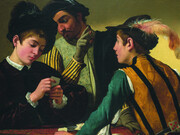 Caravaggio, I bari, 1595 c.a. Per gentile concessione di Palazzo Barberini