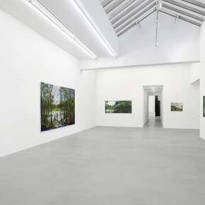 Verne Dawson, Hamlet’s mill, exhibition view. Courtesy of Galerie Eva Presenhuber