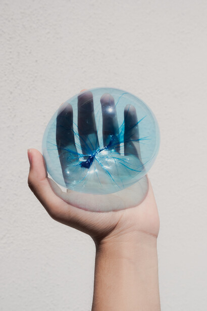 Grace Martella, Pars basalis, 2024. Per gentile concessione della Galleria Viasaterna