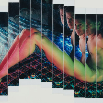 Lucas Samaras, Panorama (detail), 1983–86. Courtesy of Art Institute of Chicago