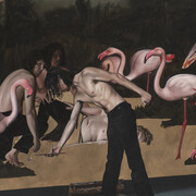 François Malingrëy, La grande toile (détail), 2024. Avec l'aimable autorisation de la Galerie Paris-B © François Malingrëy