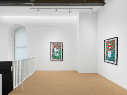 Spanning Ringgold, Faith Ringgold, exhibition view. Courtesy of Jack Shainman Gallery