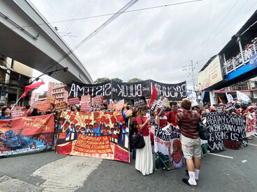 Así como es el tiempo de la caída de las máscaras, también lo es para recuperar el poder del honor, el valor de la honra y el buen ejemplo de  honestidad que permite salir a la calle con la cara limpia. Día Nacional de Acción Juvenil contra la Corrupción, 17.10.2025, Manila, Filipinas