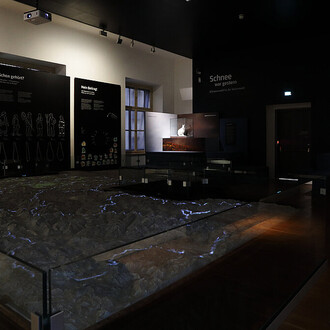 Climate change in Styria, exhibition view. Courtesy of Natural History Museum