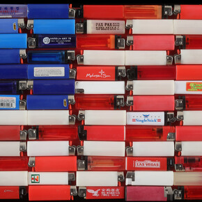 Michele Pred, Inflamed (detail), 2006. Courtesy of Nancy Hoffman Gallery