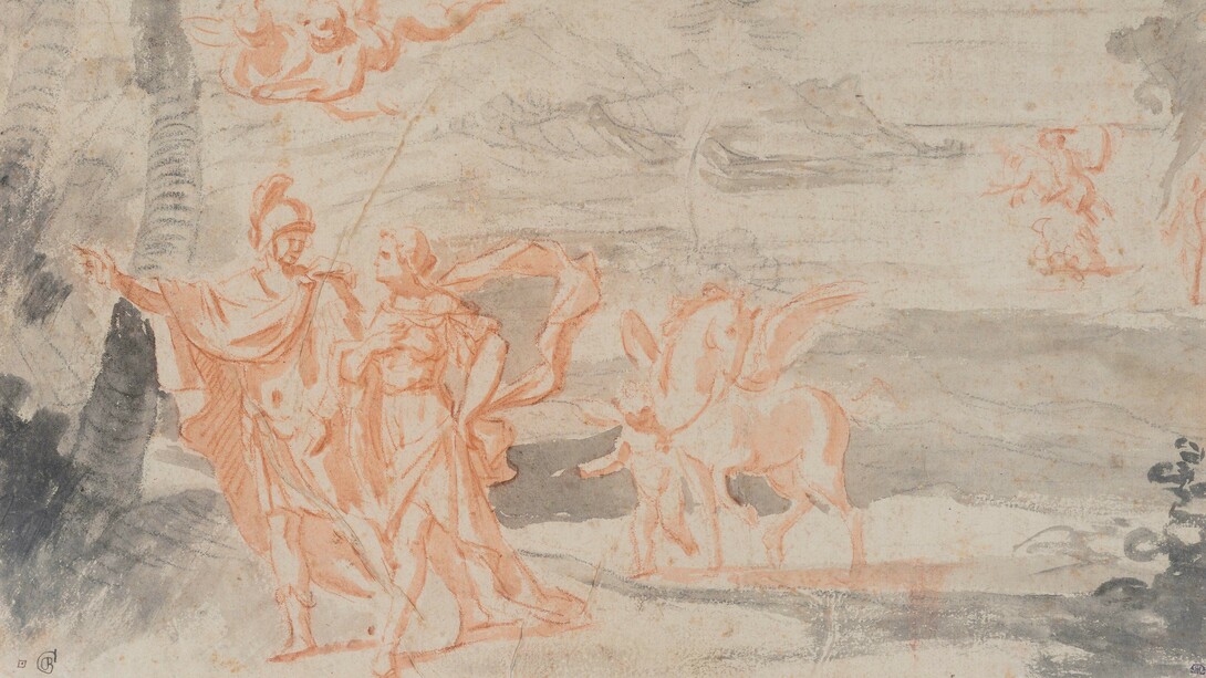 Alexandre Ubelesqui, Perseus und Andromeda, um 1759-63. Mit freundlicher genehmigung der Gemäldegalerie