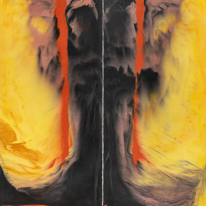 Harminder Judge, Untitled (the body & the pyre, a bootstrap paradox) (detail), 2025. Courtesy of Sean Kelly Gallery