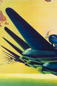 1933, dettaglio del manifesto della Crociera "del decennale"