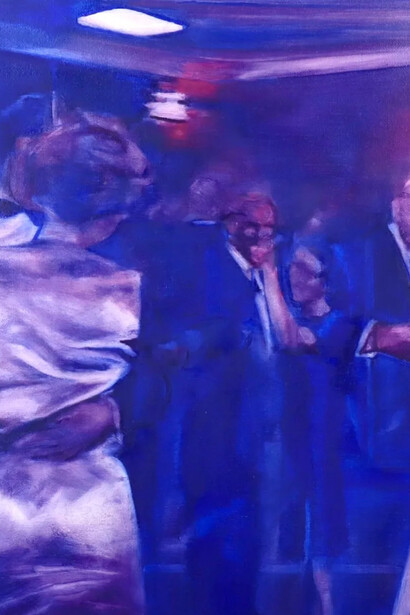 Prudence Wilkinson, Film from their wedding came out purple (detail), 2025. Courtesy of MARS