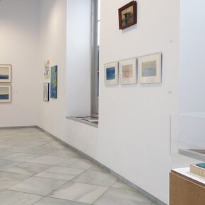 Varios artistas, Y por fin... el agua, vista de exhibición. Cortesía de la Galería Rafael Ortiz 