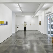 Jaime Lauriano, Eu estou aqui com toda a minha gente, vista da exposição. Cortesia de Nara Roesler