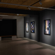 Oli Sorenson, Video pistoletto, exhibition view. Courtesy of Art Mûr