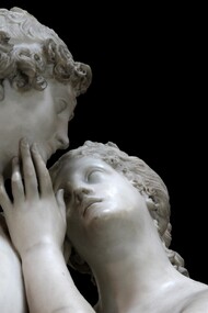 Antonio Canova, "Adone e Venere", 1794, Musée d'Art et d'Histoire, Ginevra. L’erotismo abita nell’amore, come una scintilla che ne amplifica ogni vibrazione