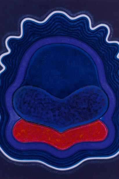 Lily Stockman, Acadia at night, 2025. Courtesy of Charles Moffett Gallery