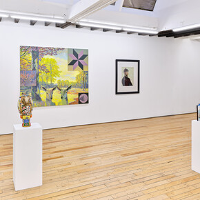 Various artists, Made in Philly, exhibition view. Courtesy of Uffner & Liu