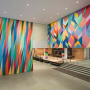 Odili Donald Odita, Songs from life, exhibition view. Courtesy of MoMA