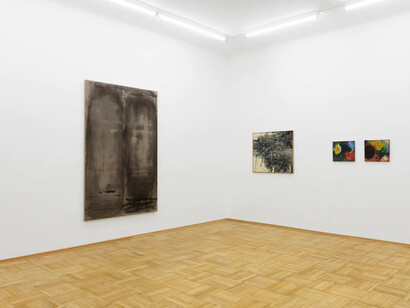 Various artists, Fährten, exhibition view. Courtesy of Galerie nächst St. Stephan