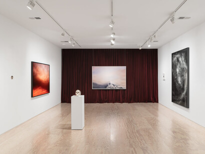 Trevor Paglen, The horizon waved, and nothing was certain: 2006-2026, exhibition view. Courtesy of Jessica Silverman Gallery