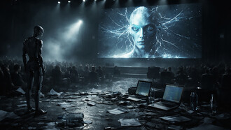 After the spectacle fades, what remains is not intelligence—but expectation confronting its limit