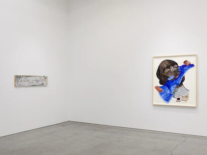 Yashua Klos, Proposal for a monument, exhibition view. Courtesy of Sikkema Jenkins & Co.