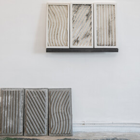 Pablo Barreiro, Un xesto anterior, vista de exhibición. Cortesía de la Galería Nordés