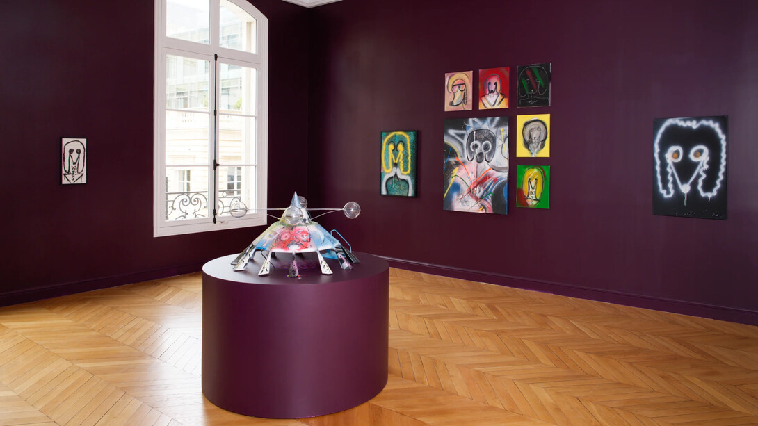 Various artists, Door to the cosmos, exhibition view. Courtesy of Mariane Ibrahim Gallery