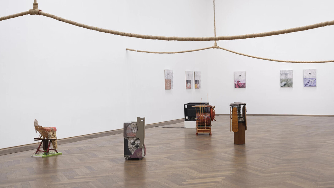 Artistes variés, After the afternoon. Regionale 26, vue de l'exposition. Avec l'aimable autorisation de la Kunsthalle Basel