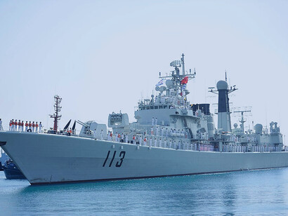 The Israel Navy congratulates the Chinese Navy on docking at the Haifa port. On August 13, 2012, the Chinese vessels arrived at Israel in order to celebrate 20 years of cooperation between the Israel Navy and the Chinese Navy. RADM Yang Jun-Fei was welcomed by the Haifa base commander, Brig. Gen. Eli Sharvit, upon his docking.