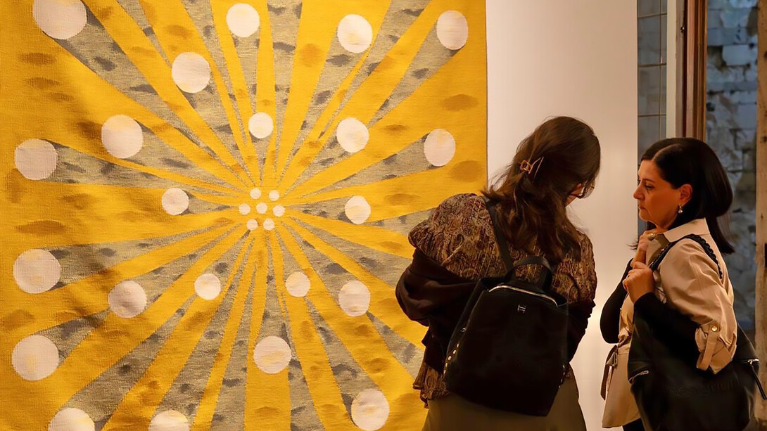 Installation view from Alberto Di Fabio’s first solo exhibition in Croatia. Courtesy of the artist