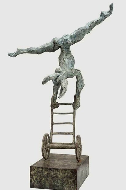 Bushra Fakhoury, Gymnast. Courtesy of Mall Galleries