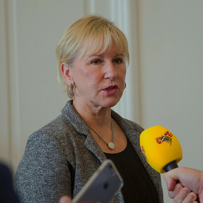 Margot Wallström, schwedische Politikerin und ehemalige Ministerin für auswärtige 	Angelegenheiten