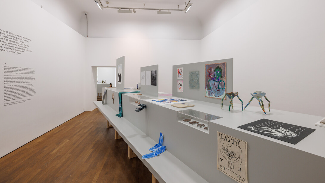 Various artists, €AT – Contemporary Artist Things, exhibition view. Courtesy of Casino Luxembourg