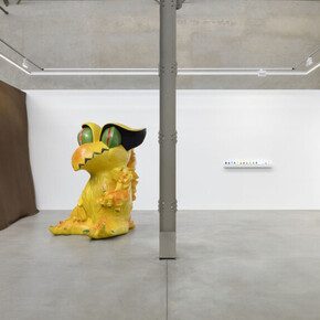 Sylvie Fleury, Chew on this! Exhibition view. Courtesy of Galerie Mehdi Chouakri
