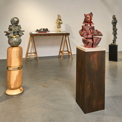 Jud Bergeron, After context, exhibition view. Courtesy of Nancy Toomey Fine Art