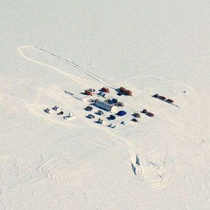 Vista del campo. Credit©PNRA IPEV