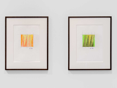 Brent Wadden, Main-à-dieu, vue d'exposition. Avec l’aimable autorisation d’Almine Rech