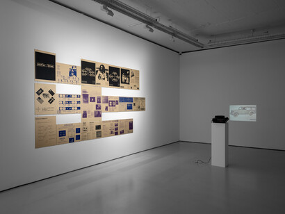 Antoni Muntadas, Outros lugares / Everywhere, exhibition view. Courtesy of Cristina Guerra Contemporary Art 