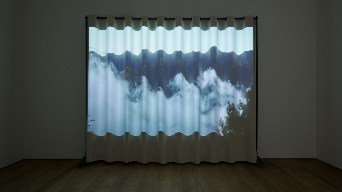 Tiffany Sia, Phantasmatic screens, vue de l'exposition. Avec l'aimable autorisation du Mudam