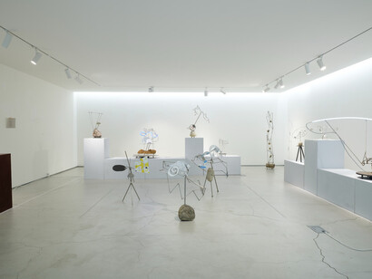 Hyong Nam Ahn, Inseparable, exhibition view. Courtesy of Waterfall Arts Foundation 