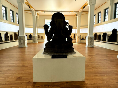 This intricate Balinese sculpture, part of the Pita Maha collection at the Indonesia national Museum in Jakarta, showcases the exquisite craftsmanship of early 20th-century artists who bridged traditional and modern art forms