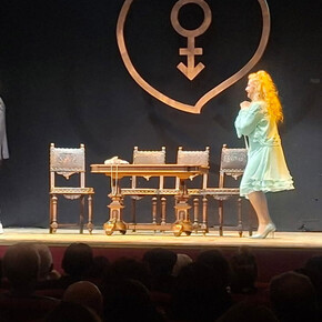 Figlio di famiglia, veduta della performance. Cortesia del Teatro delle Muse